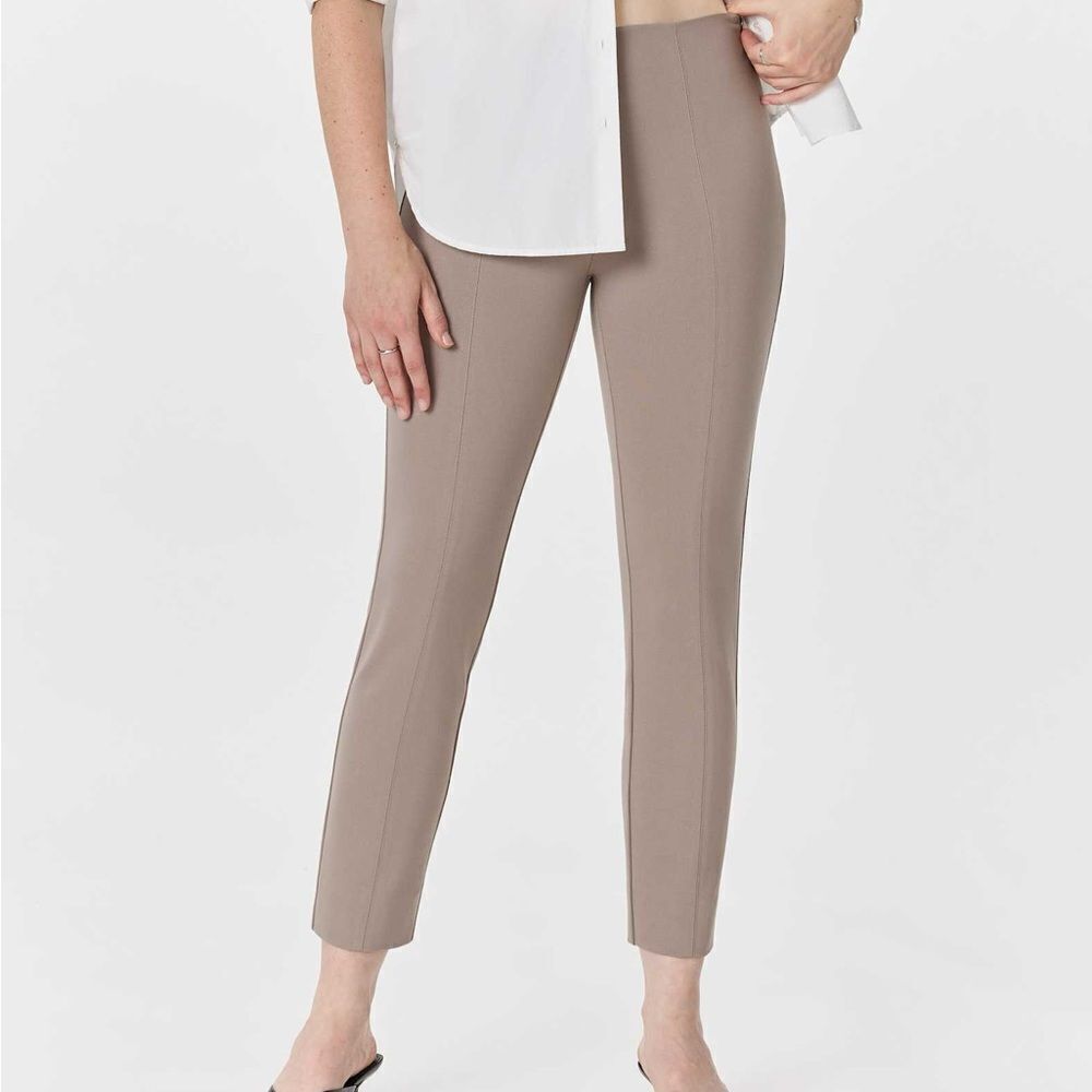 J. Jill Taupe Ankle Pants